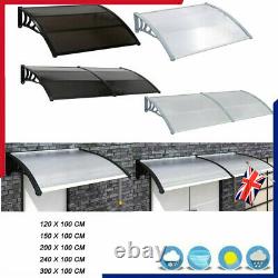 Patio Door Awning Canopy Porch Window Front Back Rain Cover Roof Canopy Awning