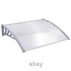 Patio Door Awning Canopy Porch Window Front Back Rain Cover Roof Canopy Awning