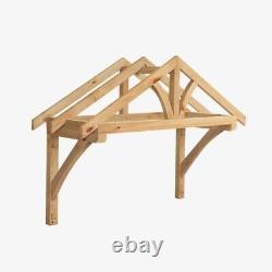 Pine Porch LIBERTY Solid Pine Porch Canopy unfinished- Fast Turn around