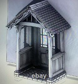 Porch Canopy Traditionally Peg Jointed Wooden Frame And Roof