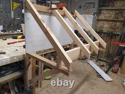 Porch/canopy frame kit flat roof (parcel to cross UK)