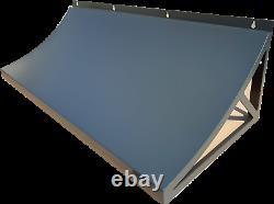 Quality Metal Door Canopy Roof Shelter Awning Shade Rain Cover Porch Front Back