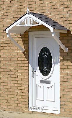 Regency Door Canopy Rain Shelter Sun cover porch easy DIY awning All colours