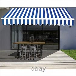 Retractable Door Window Canopy Front Porch Overhead Roof Cover UK