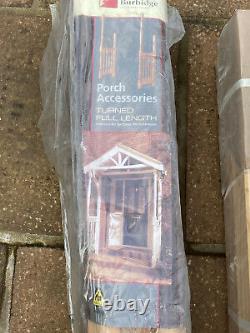 Richard Burbidge Apex Porch Canopy 1200mm + Gallow Brackets (LC001) & Accessory