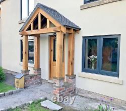 SOLID OAK PORCH KIT. HANDMADE and HANDCRAFTED to your measurements