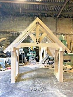 SOLID OAK PORCH KIT up to 2m x 1m for a standard door. NOTHING TO ADD TO PRICE