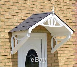 Shaftesbury Canopy Rain shade Sun Shelter cover front door porch DIY awning