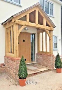 Solid Oak Bespoke Porch' SEMI BUILT' Any Size UPTO 2000mm FAST TURN AROUND
