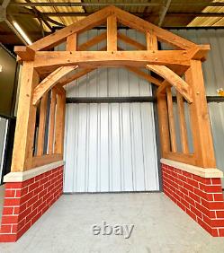 Solid Oak Porch