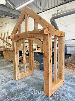 Solid Oak Porch, Doorway, Wooden porch, CANOPY, Entrance, Self build kit, porch