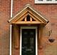 Solid Oak Porch Kit, Front Door Canopy Free Delivery UK Handmade