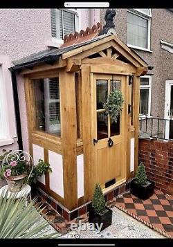 Solid Oak Porch Oak Doorway SPECIAL OFFER Semi Built porch Custom Built