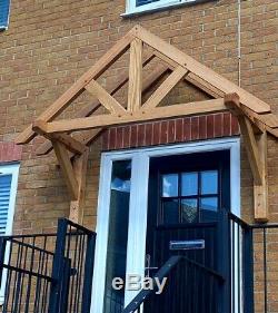 Solid Oak canopy, porch, dorway