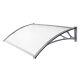 Songmics Door Canopy Front and Back Awning Porch Shelter Outdoor Patio Cover