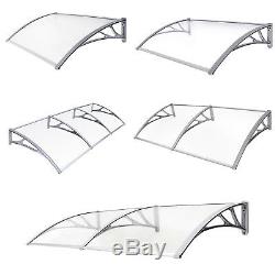Songmics Door Canopy Front and Back Awning Porch Shelter Outdoor Patio Cover