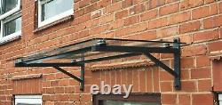 Standard Square Glass Canopy 10mm Thick Glass top, Canopy Porch Door Shelter