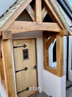 THE ROMNEY SOLID OAK PORCH KIT. HANDMADE and HANDCRAFTED