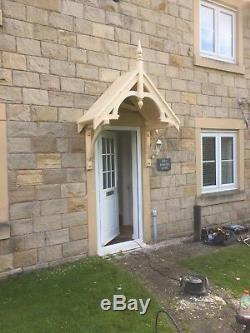 Timber Door Canopy Timber Door Porch Hand Made Bespoke Joinery (Made to order)