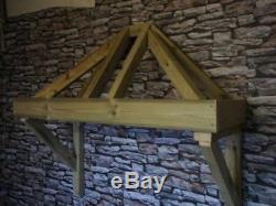 Timber Front Door Hip End Canopy Porch Hand Made Porch
