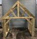 Timber Hand Crafted Door Way Wooden Porch/canopy. Delivery Available