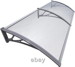 VOUNOT Front Door Canopy Outdoor Awning, Rain Shelter for Back Door, Porch, 200