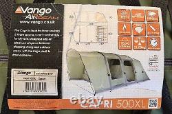 Vango Capri 500XL Airbeam Tent Bundle (inc. Footprint, SkyShield & Porch Door)
