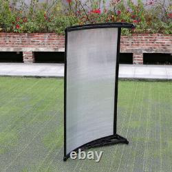 Waterproof Corrugated Awnings Window Doors Front Canopy Patio Shelter Porch Roof