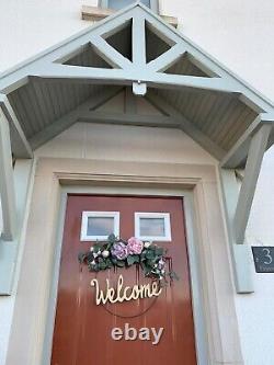 Wooden Door Canopy Rain Shelter Porch