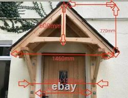 Wooden Door Canopy Rain Shelter Porch