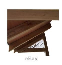 Wooden Felt Front Door Canopy Porch / Timber Hand Made Porch