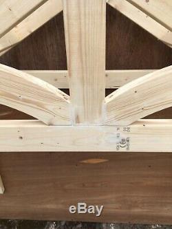 Wooden Porch Door Canopy £240