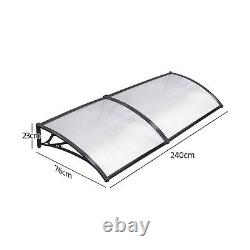 Yaheetech Front Door Canopy, Door Porch Canopy, Rain Cover Awning Shelter Out